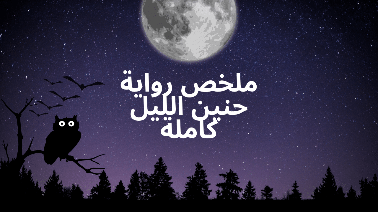 ملخص رواية حنين الليل كاملة